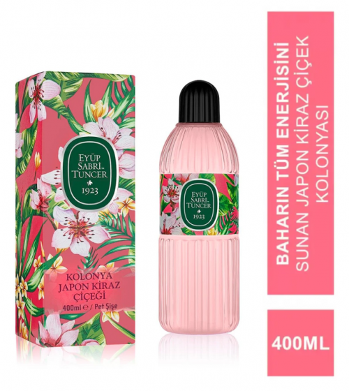 EYÜP SABRİ 400 ML COLOGNE JAPANESE CHERRY BLOSSOM*24