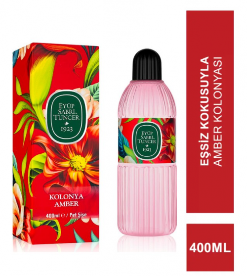 EYÜP SABRİ 400 ML COLOGNE AMBER*24