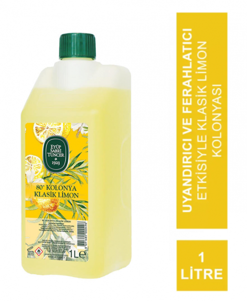 EYÜP SABRİ 1 LT COLOGNE LEMON*12