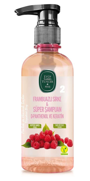 EYÜP SABRİ 100 ML RASPBERRY VINEGAR SHAMPOO*12