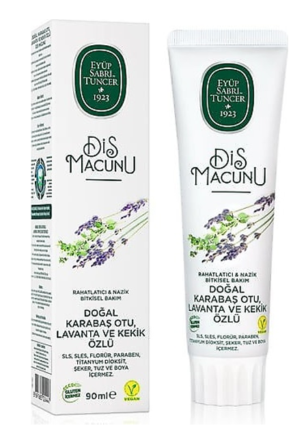 EYÜP SABRİ 90 ML KARABAŞ.LAVENDER.THY TOOTHPASTE*48