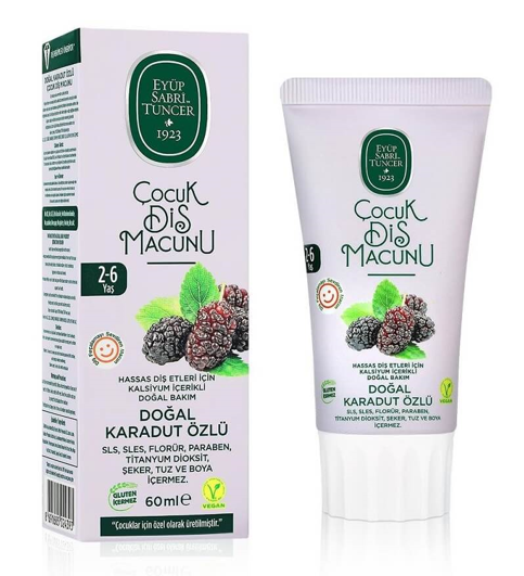 EYÜP SABRİ 60 ML CHILDREN'S BLACKBERRY PASTE*48
