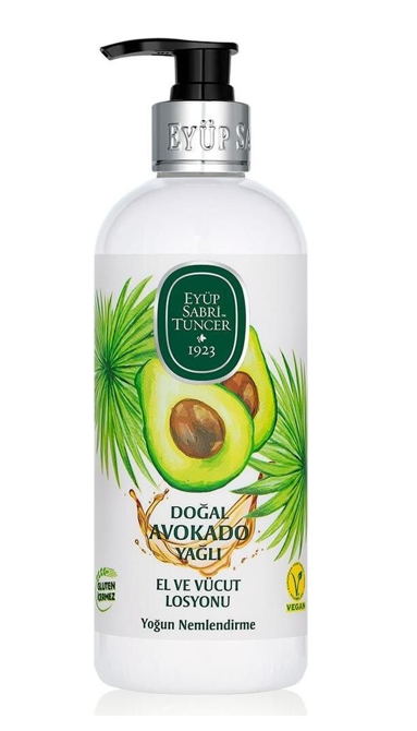 EYÜP SABRİ 500 ML AVOCADO HAND AND BODY LOTION*12