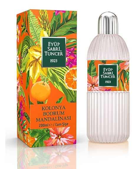 EYÜP SABRİ 200 ML COLOGNE BODRUM MANDARIN GLASS*24