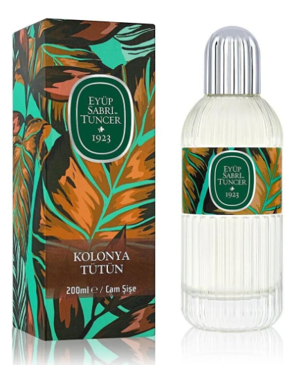EYÜP SABRİ 200 ML COLOGNE TOBACCO GLASS*24