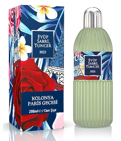 EYÜP SABRİ 200 ML COLOGNE PARIS NIGHT GLASS*24