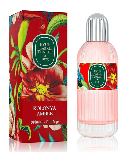 EYÜP SABRİ 200 ML COLOGNE AMBER GLASS*24