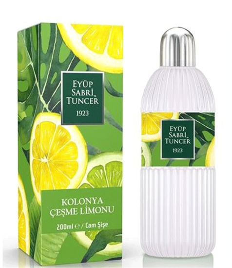 EYÜP SABRİ 200 ML COLOGNE ÇEŞME LEMON GLASS*24