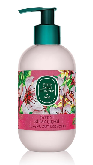 EYÜP SABRİ 280 ML JAPANESE CHERRY HAND AND BODY LOTION*12