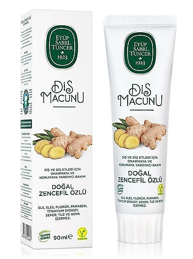 EYÜP SABRİ 90 ML GINGER EXTRACT TOOTHPASTE*48