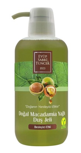 EYÜP SABRİ 600 ML SHOWER GEL WITH MACADAMIA OIL*12