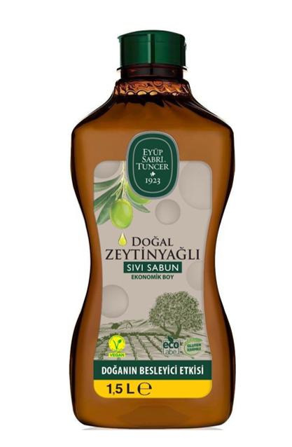 EYÜP SABRİ 1.5 LT LIQUID SOAP WITH NATURAL OLIVE OIL*8