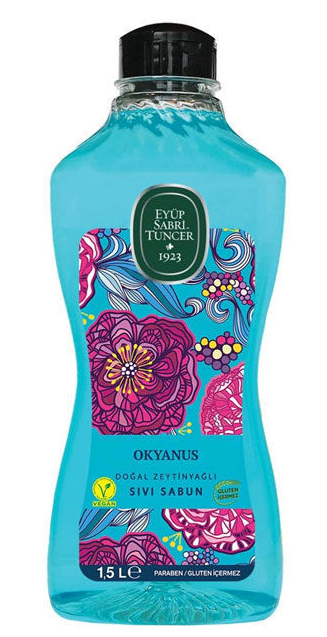 EYÜP SABRİ Savon liquide 1,5 L. Fleur de l'océan*8