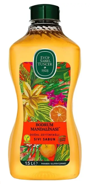 EYÜP SABRİ 1.5 LT LIQUID SOAP. BODRUM MANDARIN*8
