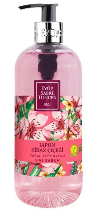 EYÜP SABRİ 500 ML LIQUID SOAP JAPANESE CHERRY BLOSSOM*12