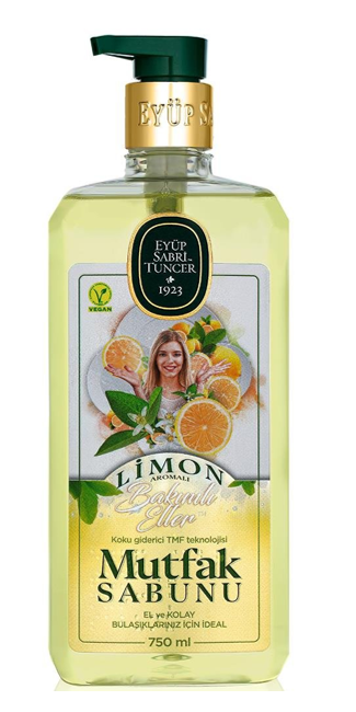 EYÜP SABRİ 750 ML KITCHEN LIQUID SOAP LEMON*12