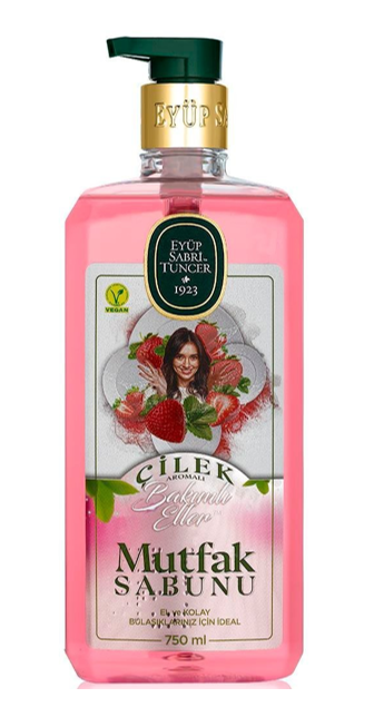 Eyüp Sabri 750 ml Kitchen Liquid Soap Strawberry*12