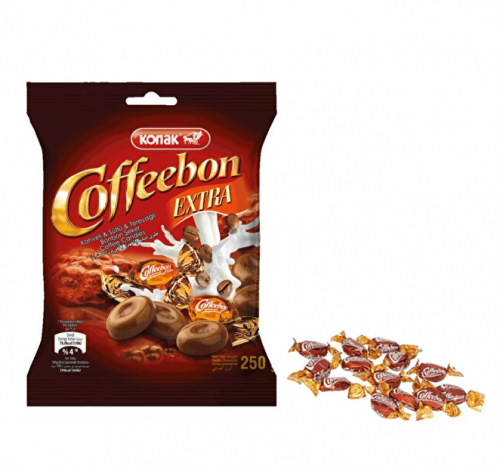 KONAK COFFEEBON EKST.TEREY.& SÜT.ŞEKER 250 GR*16