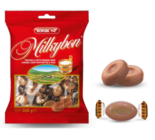 KONAK MİLKYBON TEREYAĞLI & SÜTLÜ ŞEKER 350 GR*10