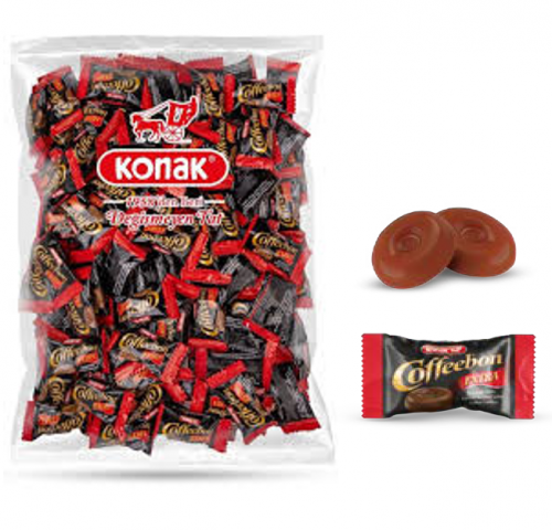 KONAK COFFEEBON EKST.TEREY.&SÜT.MİNİ ŞEKER 1 KG*5