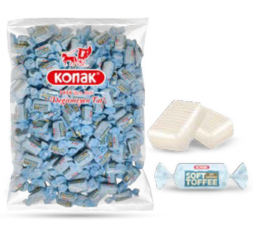 KONAK SOFT MEYVE DOLGULU SÜTLÜ TOFFEE 1 KG*5