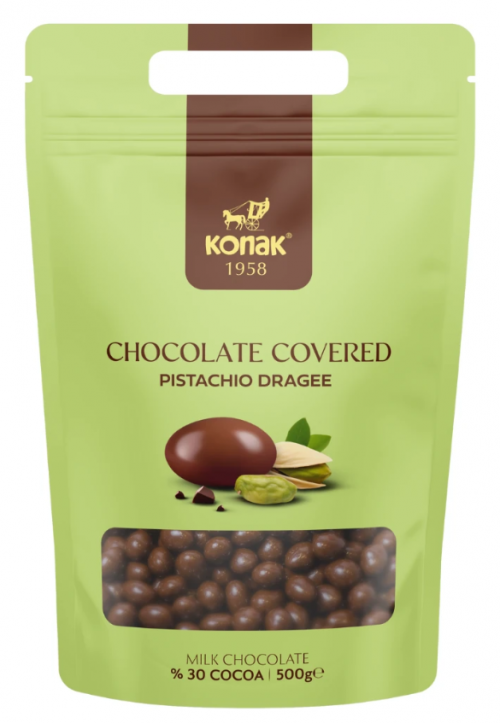 KONAK SÜTLÜ ÇİKOLATA KAPLI ANT.FIS.DRAJE 500 GR*12