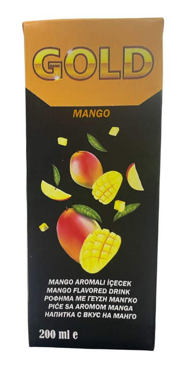 GOLD 200 ML MEYVE SUYU MANGO*27