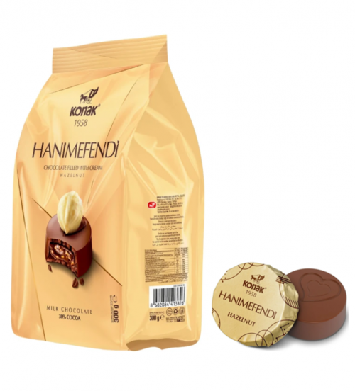 KONAK HANIMEFENDİ KRE.DOL.FINDIK PAR.ÇİK.300 GR*12