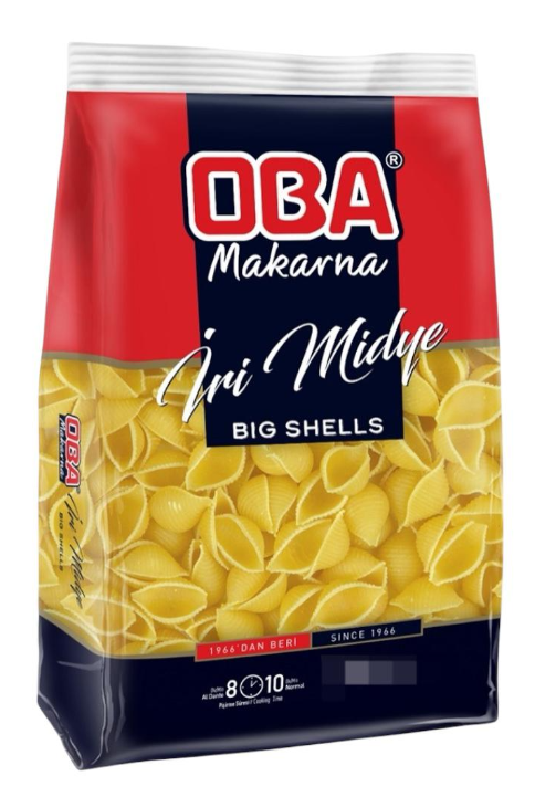 OBA 5 KG MAKARNA İRİ MİDYE*5
