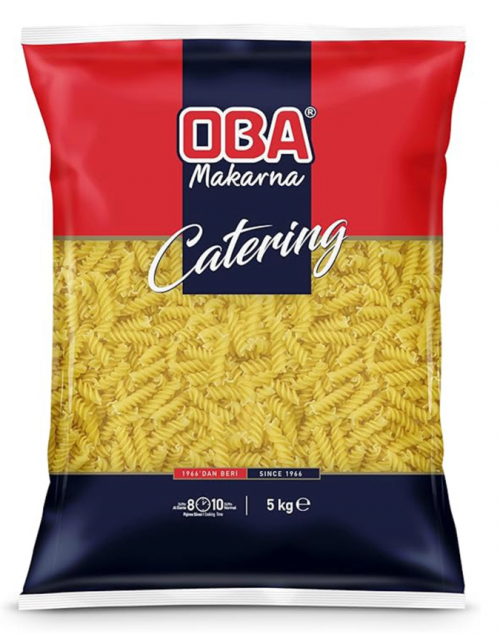 OBA 5 KG MAKARNA ÜÇLÜ BURGU*5
