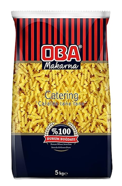 OBA 5 KG MAKARNA BURGU*5