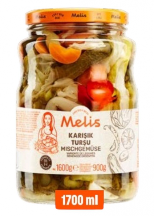 MELİS 1700 GR KARIŞIK TURŞU*6