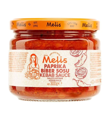 MELİS 300 GR PAPRİKA ACI BİBER SOS*12