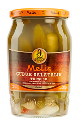 MELİS 720 GR ÇUBUK SALATALIK TURŞU*12