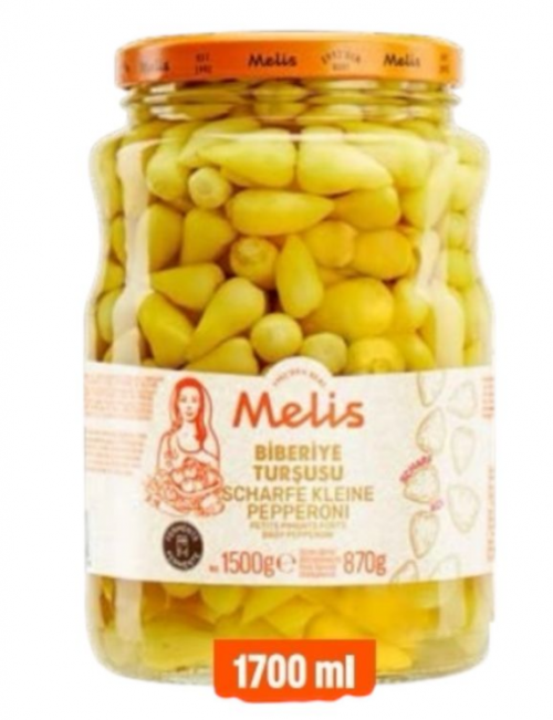 MELİS 1700 GR BİBERİYE TURŞU*6