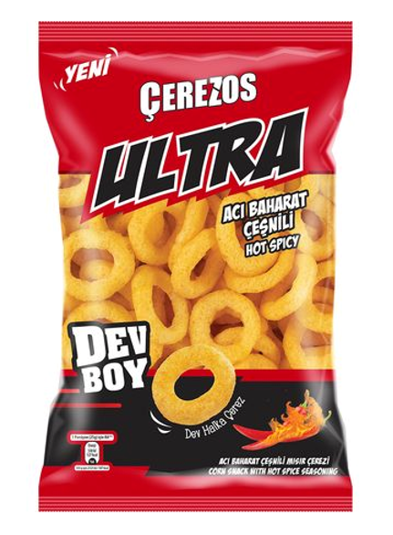 ÇEREZOS (0650737) ULT. GIANT SIZE HOT SPICE. 150 GR*14