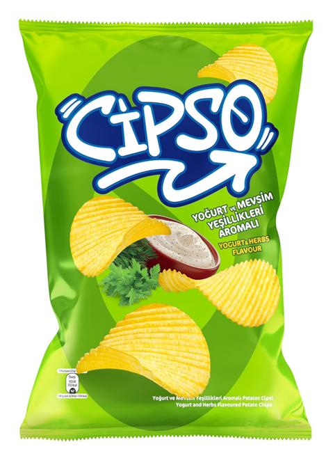 CIPSO (0650566) Crinkle-Shaped Yogurt Bulk 160g*15