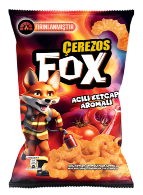 ÇEREZOS (0650446) FOX SPICY KETCHUP FAMILY PLUS 35 GR*30