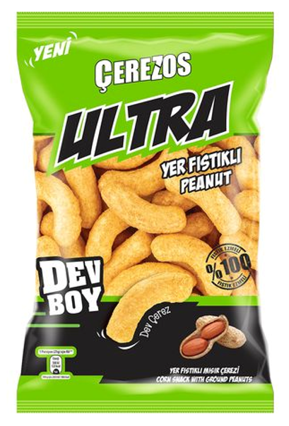ÇEREZOS (0650736) ULTRA.GIANT SIZE WITH PEANUTS 150 GR*14