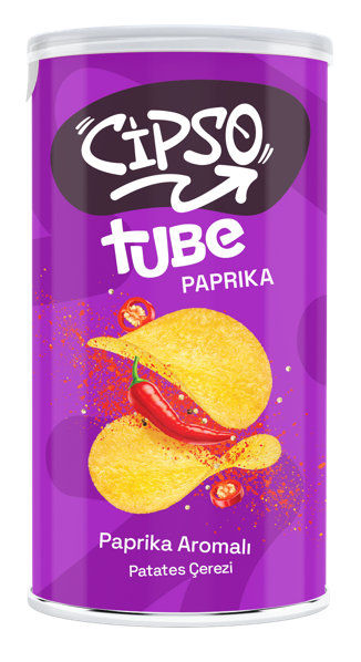 CİPSO (0650627) TUBE 90 GR PAPRICA POTATO.*19