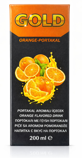 GOLD 200 ML MEYVE SUYU PORTAKAL*27