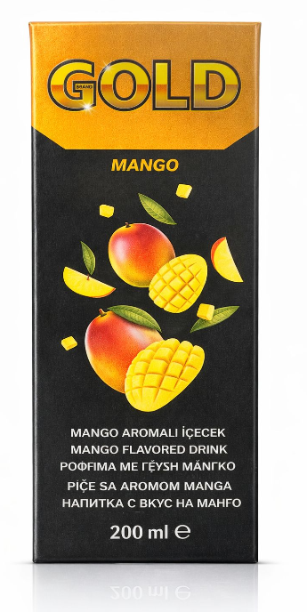 GOLD 200 ML MEYVE SUYU MANGO*27