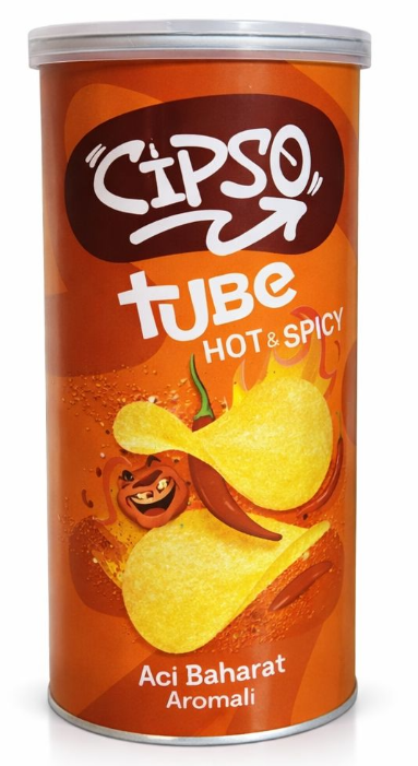 CIPSO (0650625) TUBE 90 GR HOT SPICES. POTATOES. SNACKS*19