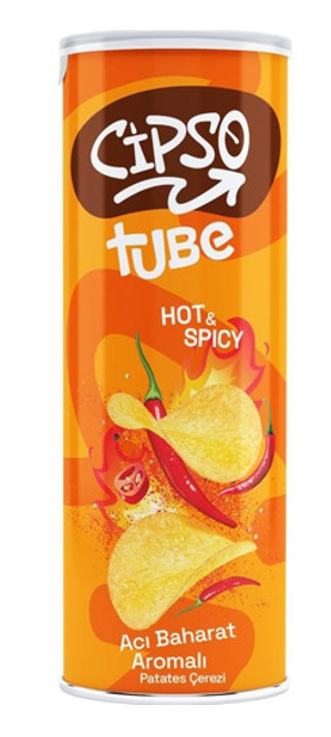 CIPSO (0650621) TUBE 160 GR HOT SPICES. POTATOES. SNACKS*19