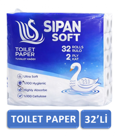 SIPAN TOILET PAPER 32-PACK*3