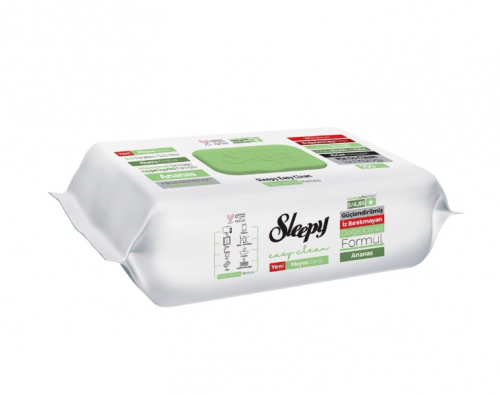 SLEEPY 100-PACK SURFACE TOWEL PINEAPPLE*12