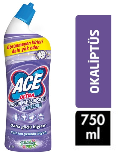 ACE ULTRA POWER GEL 750 ML Eucalyptus*12