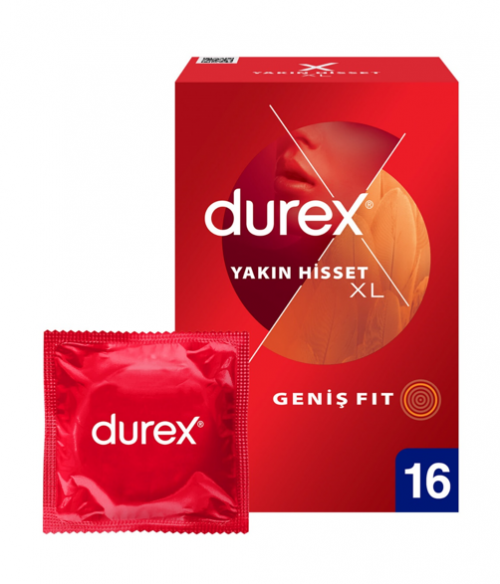 DUREX CONDOMS 16 PCS CLOSE FEELING XL*6
