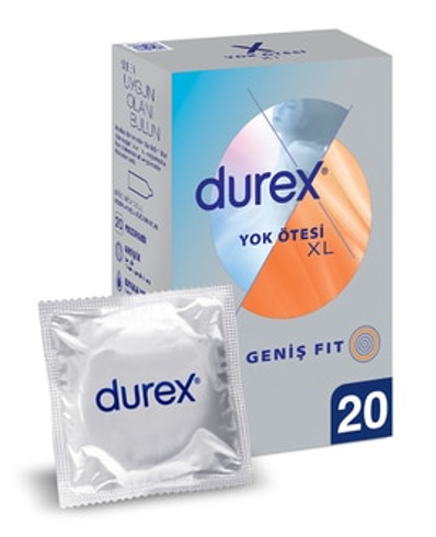 DUREX CONDOMS BEYOND THE LIMITS 20-PCS INVISIBLE XL*6