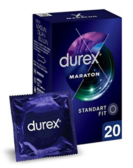 DUREX CONDOMS 20 PCS MARATHON*6